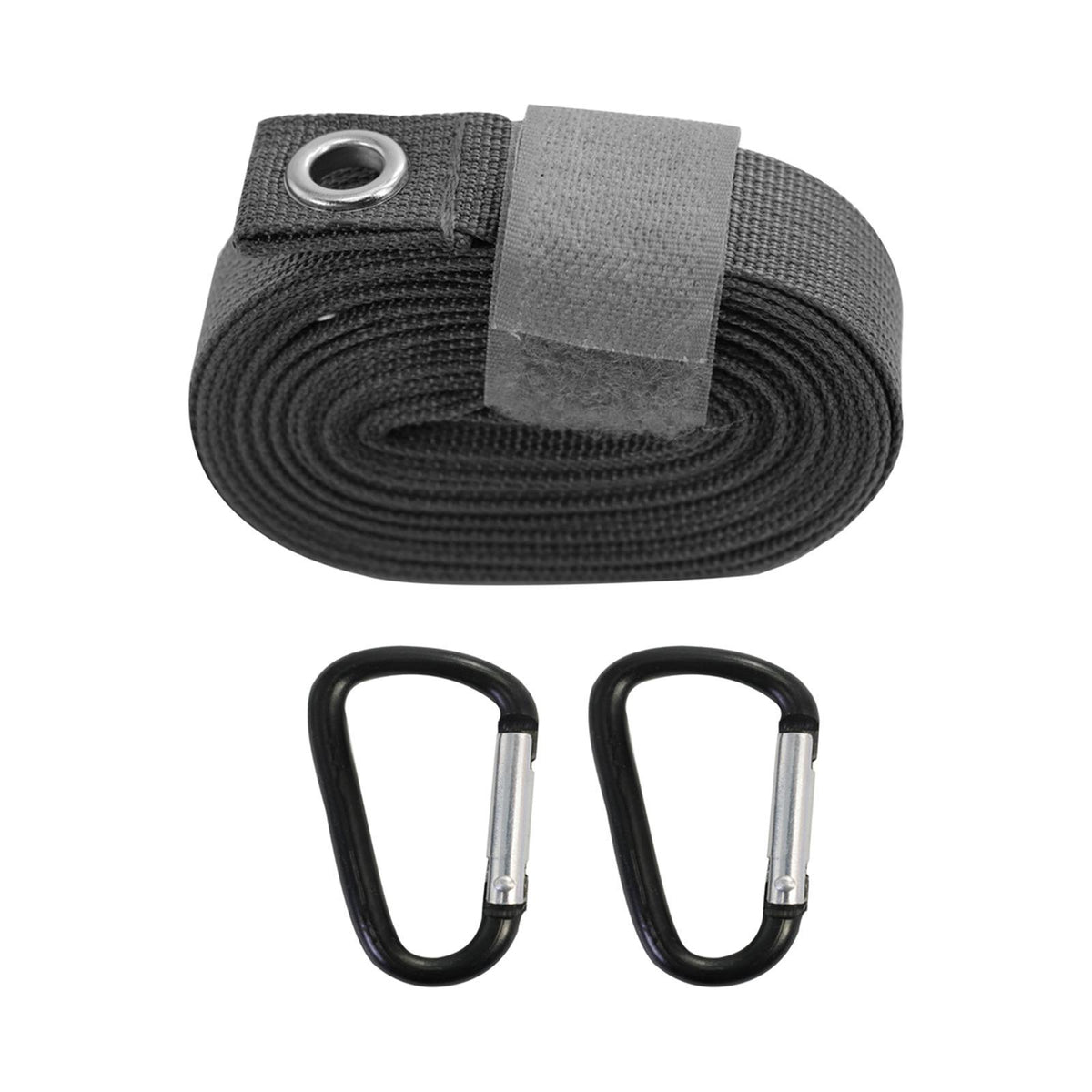 Maxbell Maxbell Tent Awning Extension Belt Lanyard Rope Draw Rope Camping Black