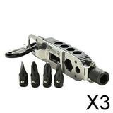 Maxbell 3xCompact Multifunctional Screwdriver Outdoor Portable Hexagon Wrench Survival