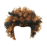 Maxbell Punk Metal Rocker Character Costume Wig Fancy Dress Wig for Family Women Men Mix Color
