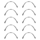 Maxbell 10 Pieces Metal Serving Tray Handles Sturdy Replacement for Wood Box Kitchen