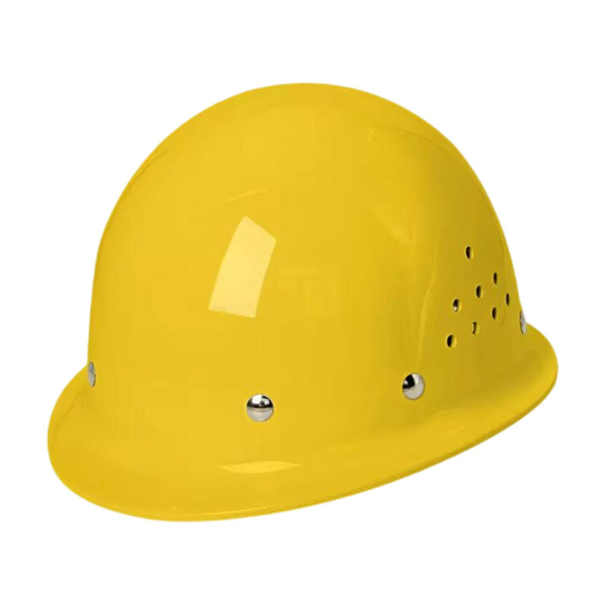 Maxbell Hard Hat Sturdy Breathable Thickened Work Helmet for Outdoor Adults Yellow