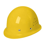 Maxbell Hard Hat Sturdy Breathable Thickened Work Helmet for Outdoor Adults Yellow