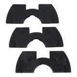 Maxbell 3x3x Electric Scooter Rubber Damping Pad Accessories for Xiaomi M365 black