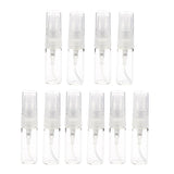 Maxbell Maxbell 10Pcs Empty Perfume Spray Bottles Refillable Travel Fine Mist Sprayer 3ml