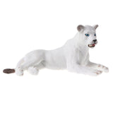 Maxbell Maxbell Simulation Animal Model Action Figures Kids Toy Gift White Lion