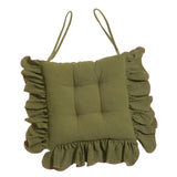 Chair Cushion Decorative Soft for Dining Chairs for Home Dining Room 40x40cm Green