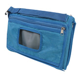 Maxbell Diaper Changing Pad Foldable Travel Essential with Wipes Pocket Changing Mat Blue