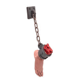 Maxbell Scary Hanging Severed Ornament Realistic Bloody for Halloween Indoor Outdoor Style F