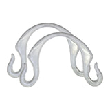 2Pcs Resin Handbag Handles Premium Supplies Gift Direct Replaces Hook Shaped Style C