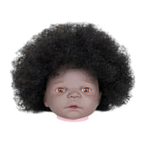 African Mannequin Head Weave Wig Display Model Head for Practice Hairdresser Kids