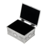 Maxbell Maxbell Vintage Flower Sculpture Trinkets Chest Jewelry Box Organizer 6.3 X 5 X 3cm