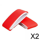 Maxbell 2x2x Ski Straps Fixing Adjustable Fastener Tape for Outdoor Man Woman Families orange