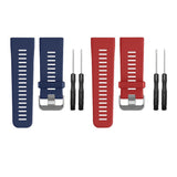 Maxbell 2 Pieces Replacement Wrist Bands Strap with Tools for Garmin Watch