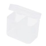 Maxbell Maxbell 2 Spaces Cosmetic Nail Wipes Storage Holder Box Cotton Swabs Pads Container