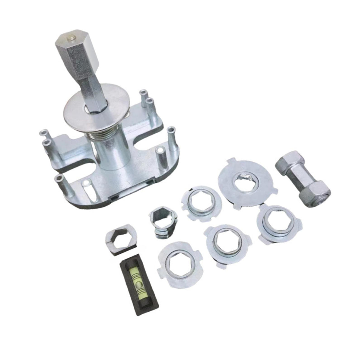Maxbell Headlight Retrofit Tool Precision Drilling Accessory with Horizontal Bubbles