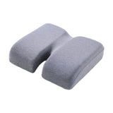 Maxbell Memory Foam Seat Cushion Soft Kids Cushions for Dorm Sturdy Room Home Office Light Gray