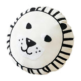 Throw Pillow Cover Comfortable Adorable Pillow Case for Car Sofa Living Room White