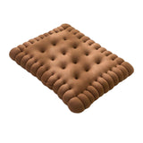 Maxbell Biscuit Shaped Seat Cushion Tatami Floor Cushion for Chair Sofa Balcony Home Dark Coffee