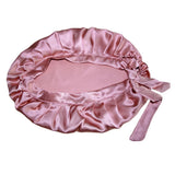 Maxbell 2x Satin Soft Adjustable Night Sleeping Cap Hat Wrap Hair Protection Bonnet