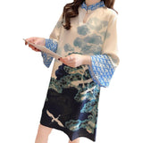 Maxbell Maxbell Women Chinese Cheongsam Dress Chinese Qipao for Party Formal Events Shopping