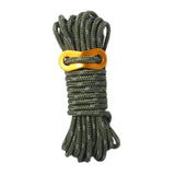 Maxbell Guy Lines Tent Cord with Adjuster 5mm 13ft for Camping Tent Tarp Green - Aladdin Shoppers