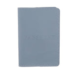 Maxbell 2xNew Travel Leather Passport Holder Card Case Protector Cover Wallet Blue