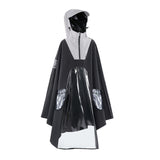Maxbell Motorcycle Raincoat Rain Wear Adult Rain Poncho for Emergency Riding Cycling