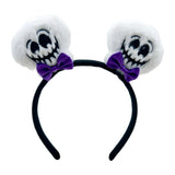 Maxbell Halloween Headband Cosplay Women Headwear for Birthday Performance Role Play Skeleton Head