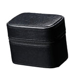 Maxbell Watch Jewelry Box Container Watch Storage Travel Case Jewelry Organizer Case Black