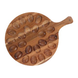 Maxbell Deviled Egg Platter 24 Holes Serving Tray for Restaurant Easter Thanksgiving