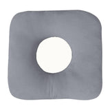 Doughnut Pad Portable Stuffed Donut Pillow Seat Cushion for Home Sofa Travel grey