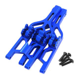 Maxbell 2Pcs 1/8 Scale RC Car Upgrades Part Premium Front Rear Lower Suspension Arms Blue