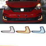 Light-emitting diode brightness, Fog Light Assembly, Compatible with 14-23 GK5, High Power 3-Color Flowing 21 Fit Chao Series