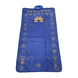 Maxbell Adult Electronic Interactive Worship Blanket Durable for Bedroom Gift Indoor Bright Blue