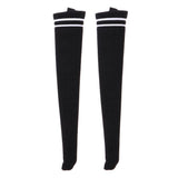 Maxbell 1/6 Female Body Stockings for 12'' Action Figure Accessories Black & White