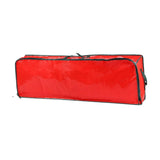 Maxbell Gift Wrap Organizer Bag Wrapping Paper Storage Container for Christmas Gifts Red
