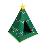 Maxbell Cat House Grind Claw Portable Sturdy Hideaway Bed for Indoor Cats Decoration