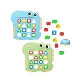 Maxbell Color and Shapes Puzzles Brain Teaser Color Sensory for Kids Boys Girls