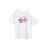 Maxbell Maxbell Women's T Shirt Summer Ladies Crewneck Shirt for Daily Wear Work Backpacking S