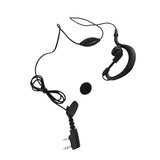 Maxbell 28x2-pin K Type Hanging Earphone with Microphone for Baofeng Walkie Talkie