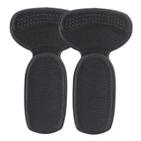 Maxbell Maxbell 2 in 1 Heel Cushion Pads High Heel Pads Soft Comfortable Durable Heel Liners Black Color T
