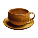 Maxbell Ceramic Coffee Cup Set Latte Art Mug with Saucer for Coffee Latte Cappuccino