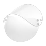 Maxbell 2xRaincoat Hat Lightweight Removable Reusable Headwear Raincoat Face Protector White