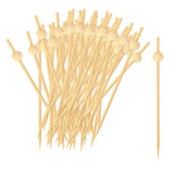Maxbell 200Pcs Disposable Cocktail Picks Decorative Toothpick Fruit Sticks Skewers