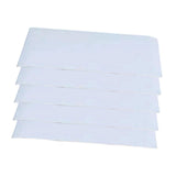 Maxbell 5 Pieces Beehive Cover Rainproof Cloth 50x60 cm Tear Resistant PVC Protector White