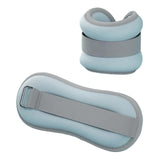 Maxbell 2Pcs Ankle Weights Strength Training Wrist Weights for Aerobics Workout Yoga 2KG