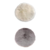 Maxbell 2x Faux Fur Seat Cushion Pad Artificial Sheepskin Mat