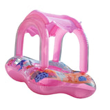 Maxbell Funny Pool Float Cartoon Inflatable Swimming Ring for Vacation Lake Children With Handle No Bell