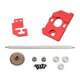 Maxbell RC Car Motor Mount 1:28 Upgrade Accessories Mount Gear for Wltoys K979 K999 Red