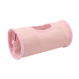 Maxbell Cat Tunnel for Indoor Cats Hideaway Kitten Cave Pet Supplies Funny with Ball Pink